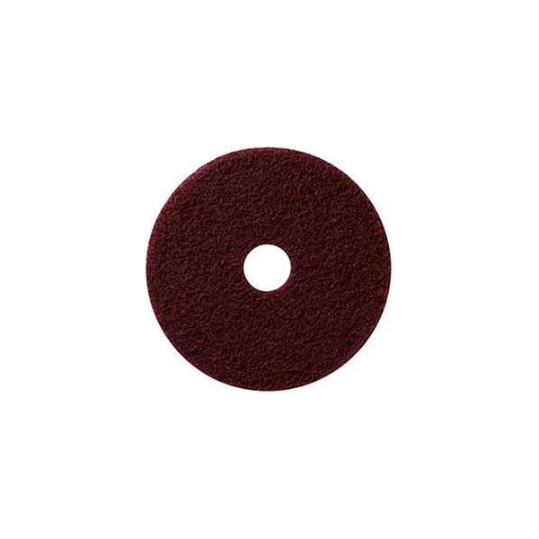 Global Industrial 13in EcoPrep inEPPin Chemical Free Stripping Pad, Maroon, 10PK 261880MR - main
